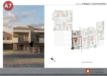 Planimetria - Three-room apartment via Casale, 272, Verucchio - photo 4