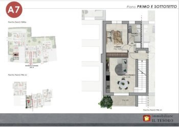 Planimetria - Three-room apartment via Casale, 272, Verucchio - photo 5