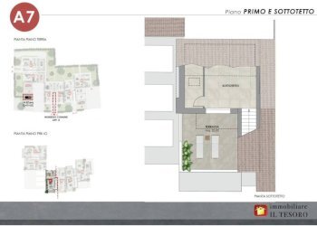 Planimetria - Three-room apartment via Casale, 272, Verucchio - photo 6