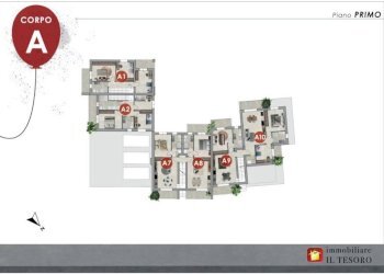 Planimetria - Three-room apartment via Casale, 272, Verucchio - photo 7