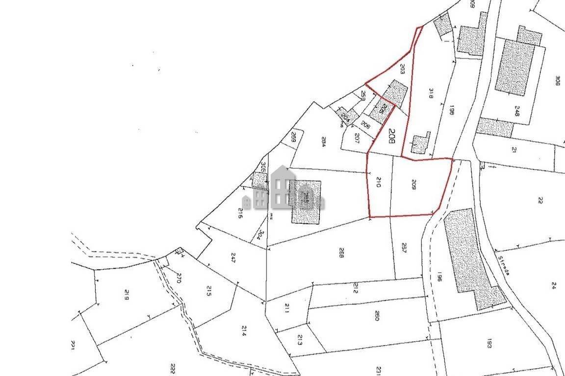 Casa indipendente via della Chiesa, 5, Val di Chy - planimetria 1
