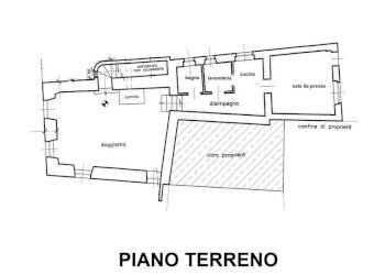 Planimetria - Casa indipendente via della Chiesa, 5, Val di Chy - foto 44