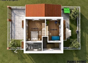 Planimetria - Villa via Pedanea, snc, Loranzè - photo 6