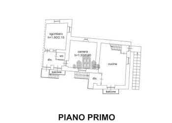 Planimetria - Casa indipendente via della chiesa, 17, Valchiusa - foto 33