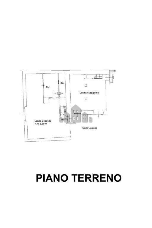 Casa indipendente Località San Martino, 3, Valperga - planimetria 1