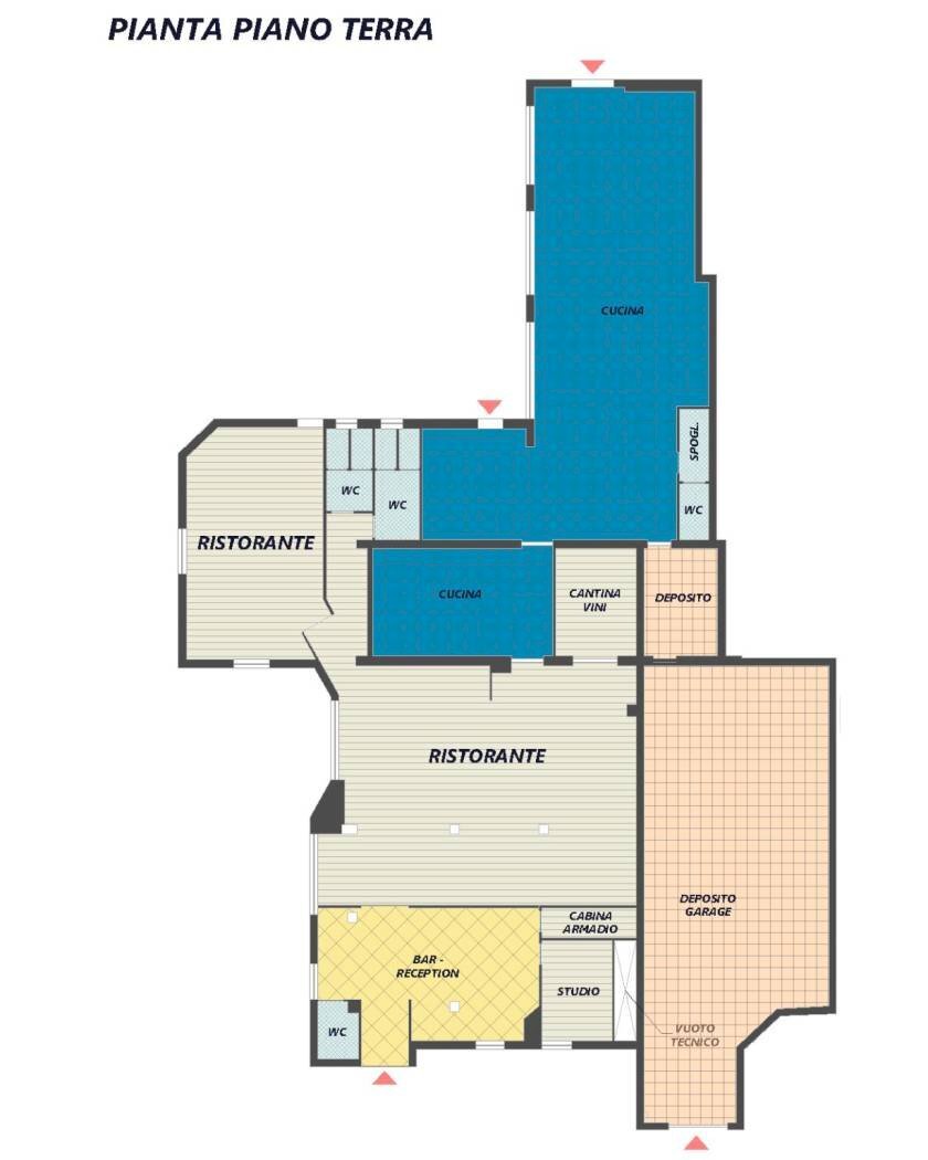 Villa contrada Pozzo Misseo, Matera - planimetria 1