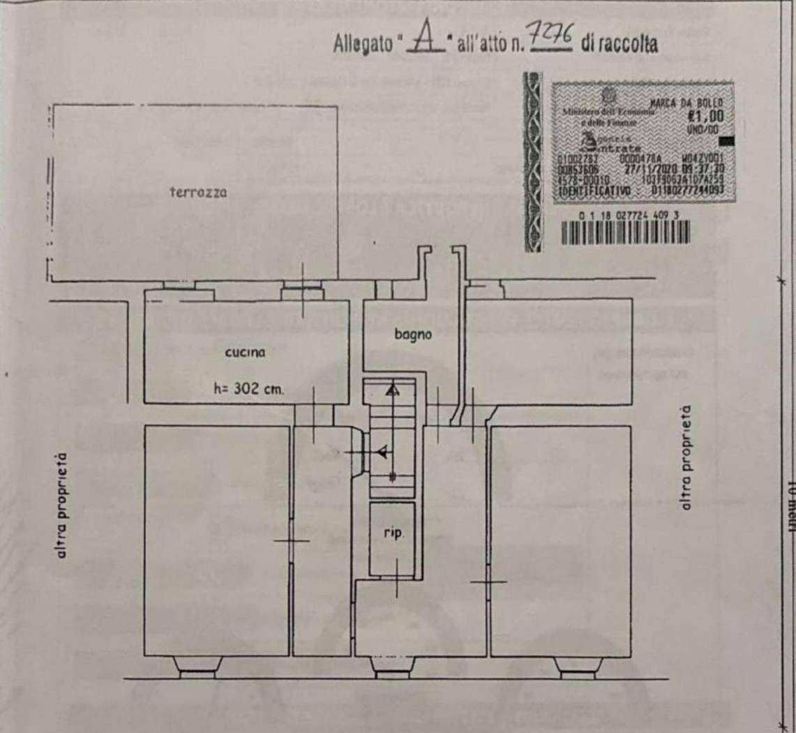 Trilocale via Giuseppe Garibaldi, 177, Livorno - planimetria 1