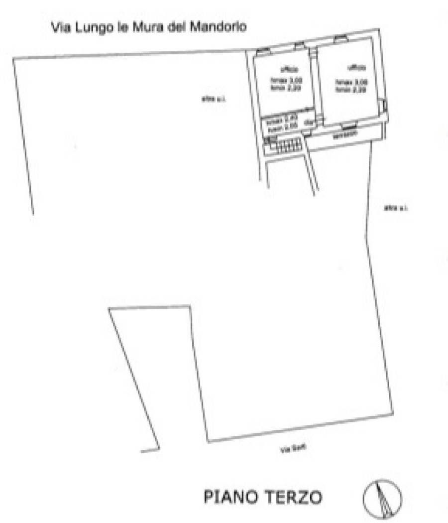 Stable - Palace via dei Sarti, Volterra - floor plans 1