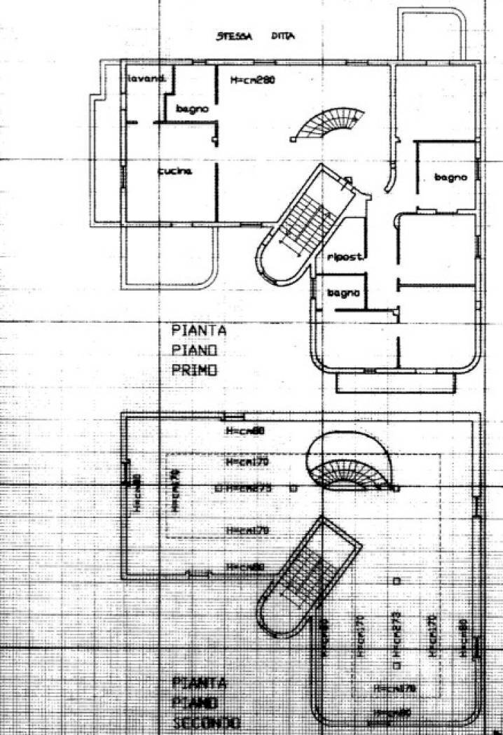 Villa via Serra Ferlicchio, 11, Agrigento - floor plans 1