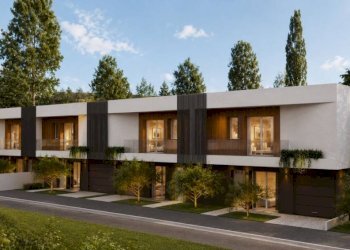 Facciata - Villa a Schiera via Cristo, Bomporto - foto 3