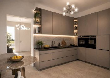 Cucina - Villa a Schiera via Cristo, Bomporto - foto 11