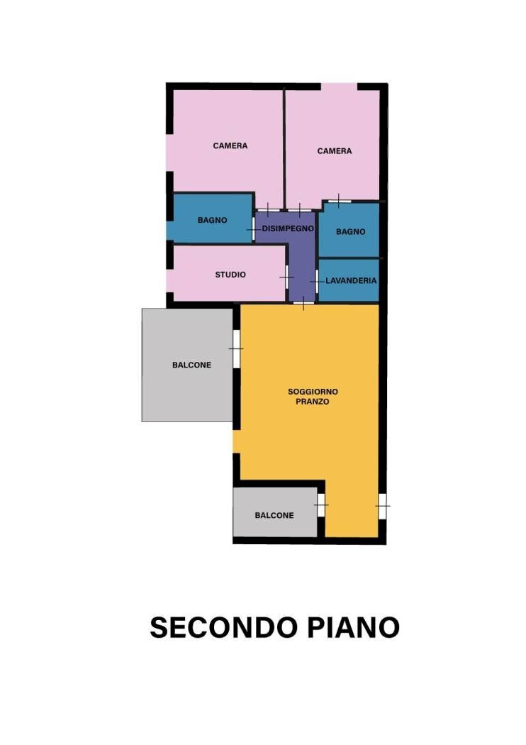 Appartamento via Umberto Pace, Soliera - planimetria 1