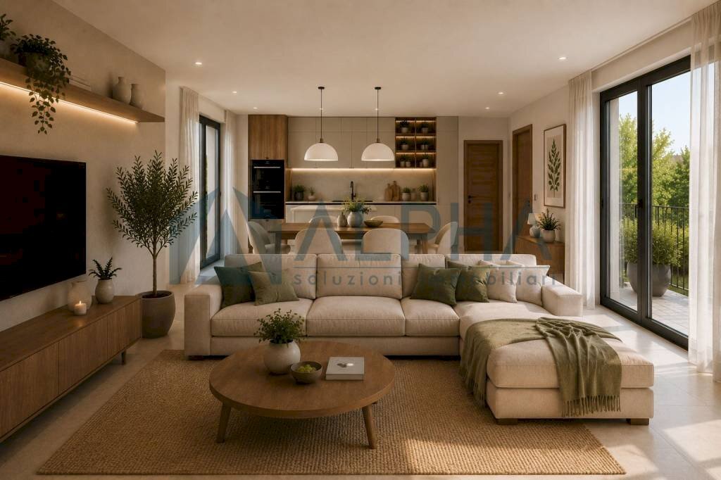 Salone - Three-room apartment via Umberto Pace, Soliera - photo 1