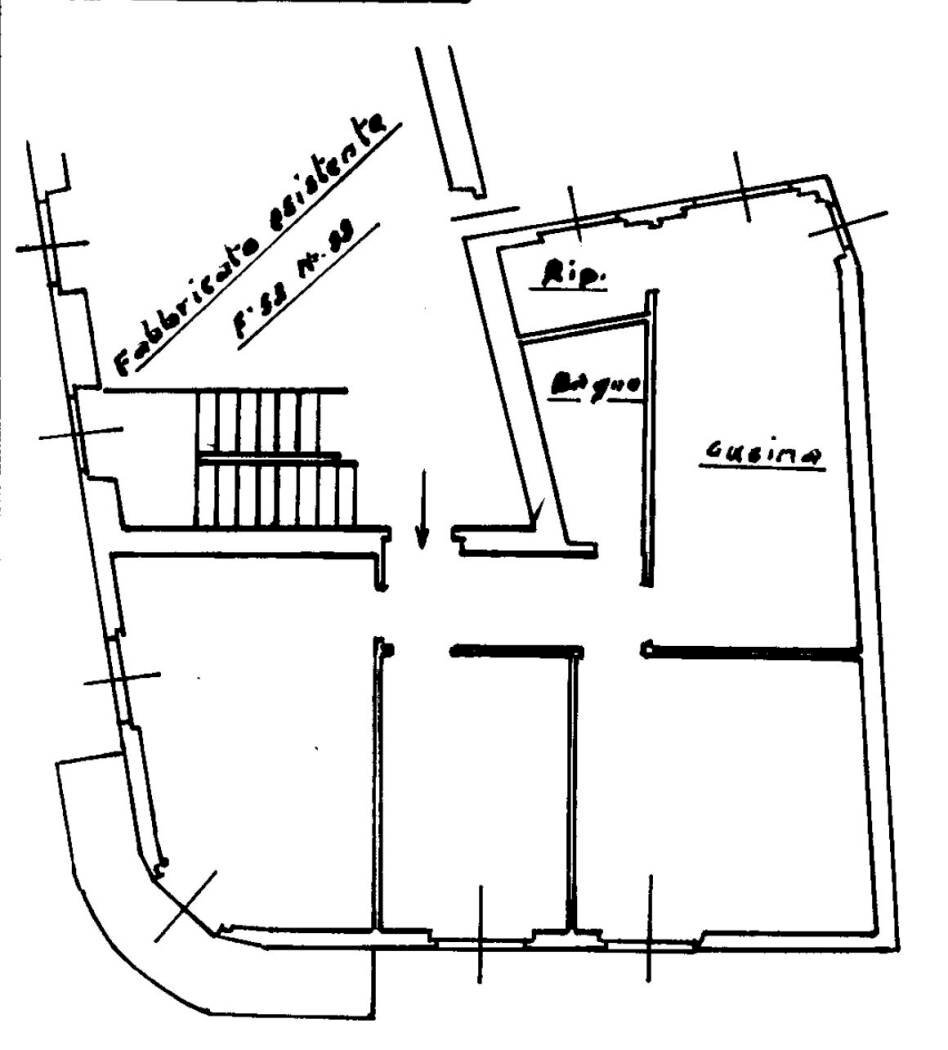 Four-room apartment largo Giuseppe Mazzini, Sondalo - floor plans 1