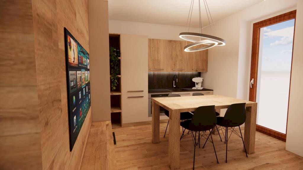 Salone - Three-room apartment via Don Peccedi, 22, Valdidentro - photo 1