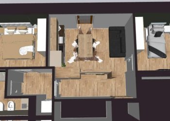 Planimetria - Three-room apartment via Don Peccedi, 22, Valdidentro - photo 10
