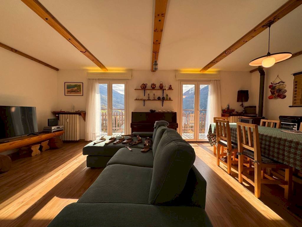 Salone - Appartamento via Monte Reit, 9, Bormio - foto 2