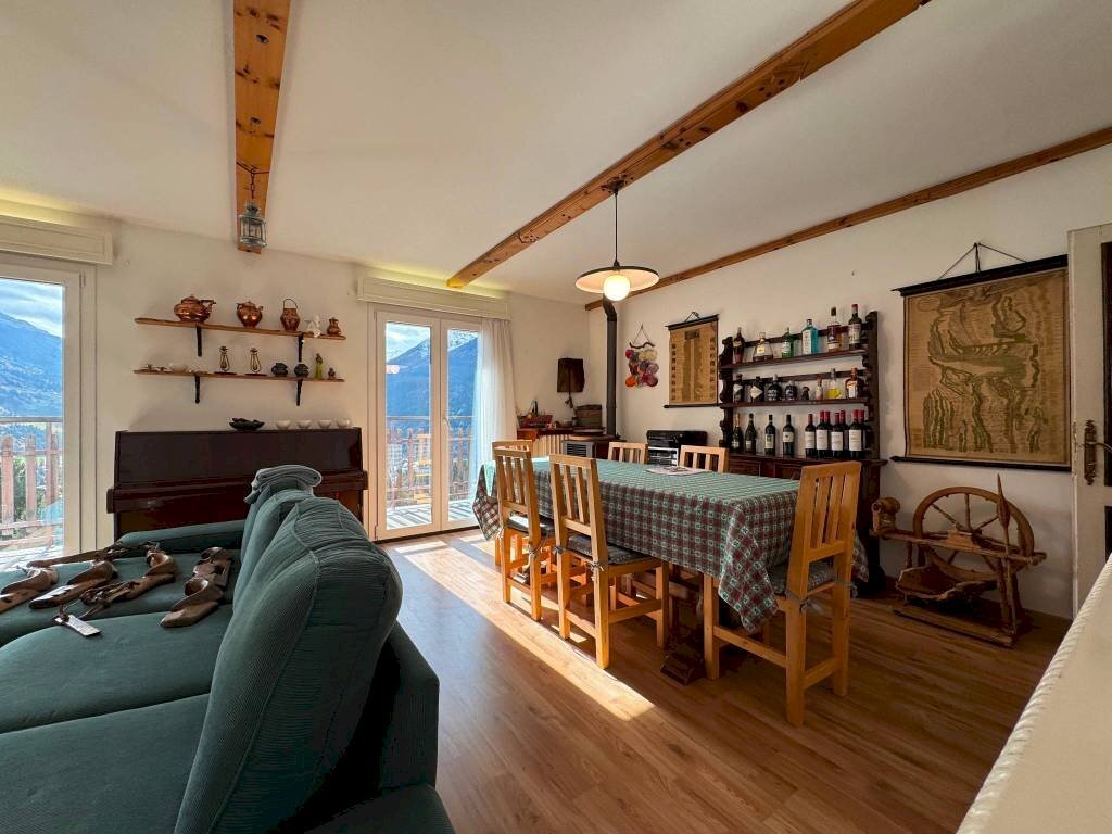 Salone - Appartamento via Monte Reit, 9, Bormio - foto 3