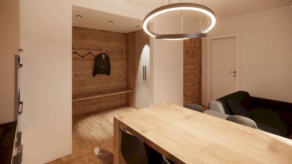 Salone - Appartamento via Don Peccedi, 22, Valdidentro - foto 3