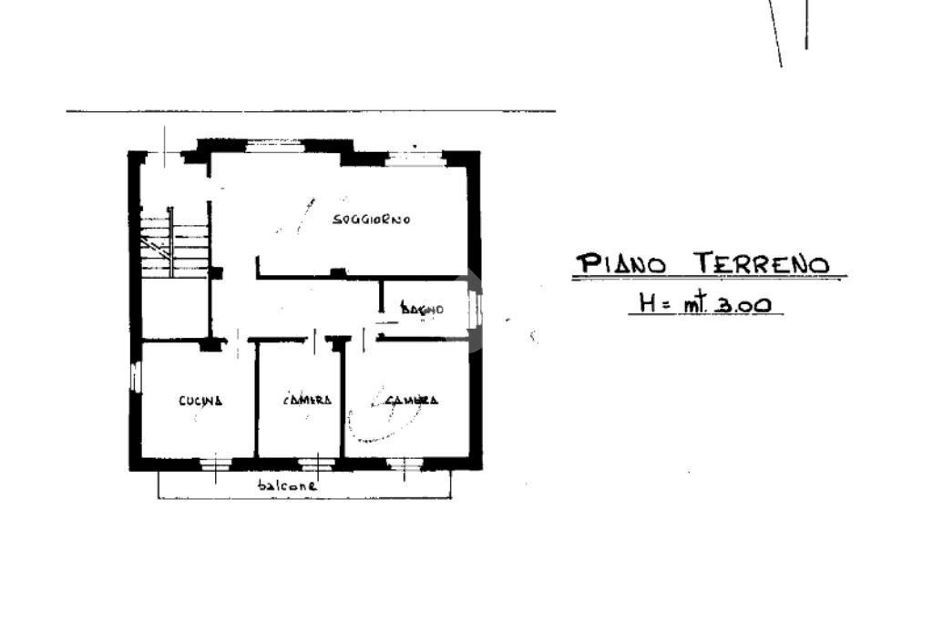 Villa Frazione simone, Valdilana - planimetria 1