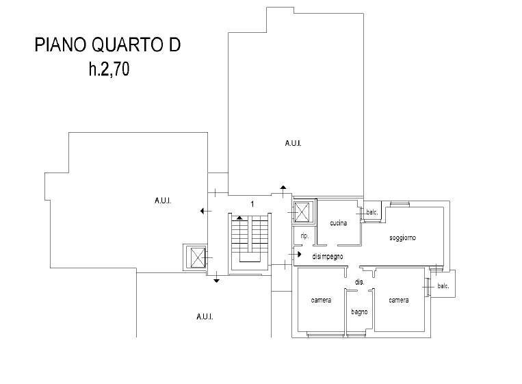 Foto 22 - Appartamento Via Cascina Del Rosario, Varese - planimetria 1