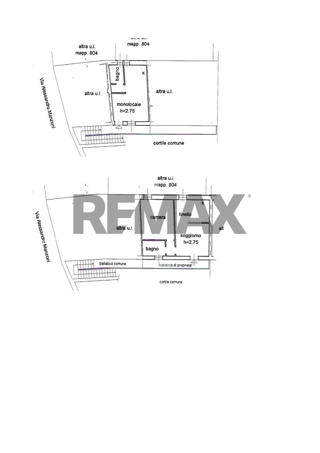 Pianta 2D - Four-room apartment VIA A. MANZONI
 
13, Sedriano - floor plans 1