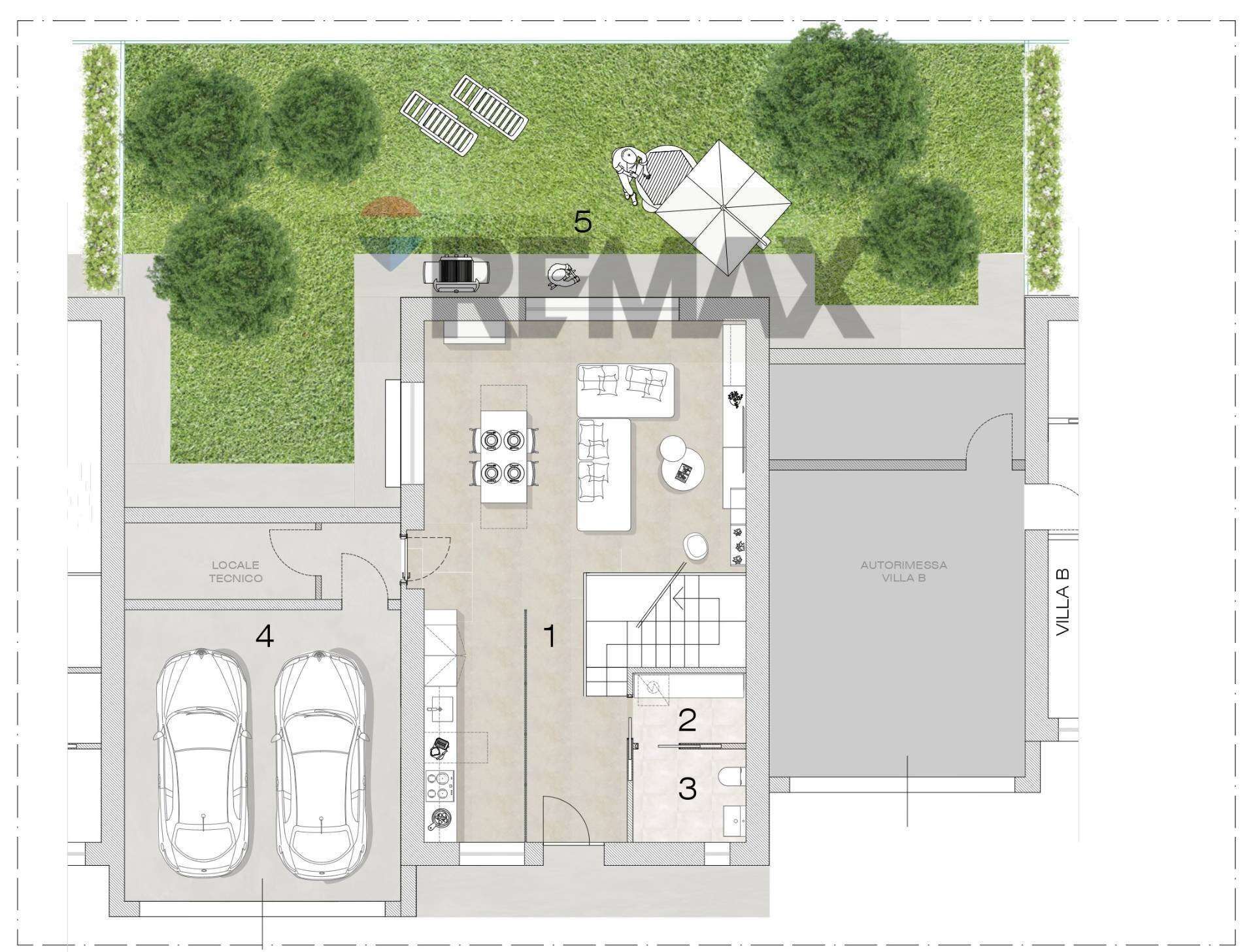 Pianta 2D - Villa Via Giuseppe Parini
 
51, Cesano Maderno - floor plans 1
