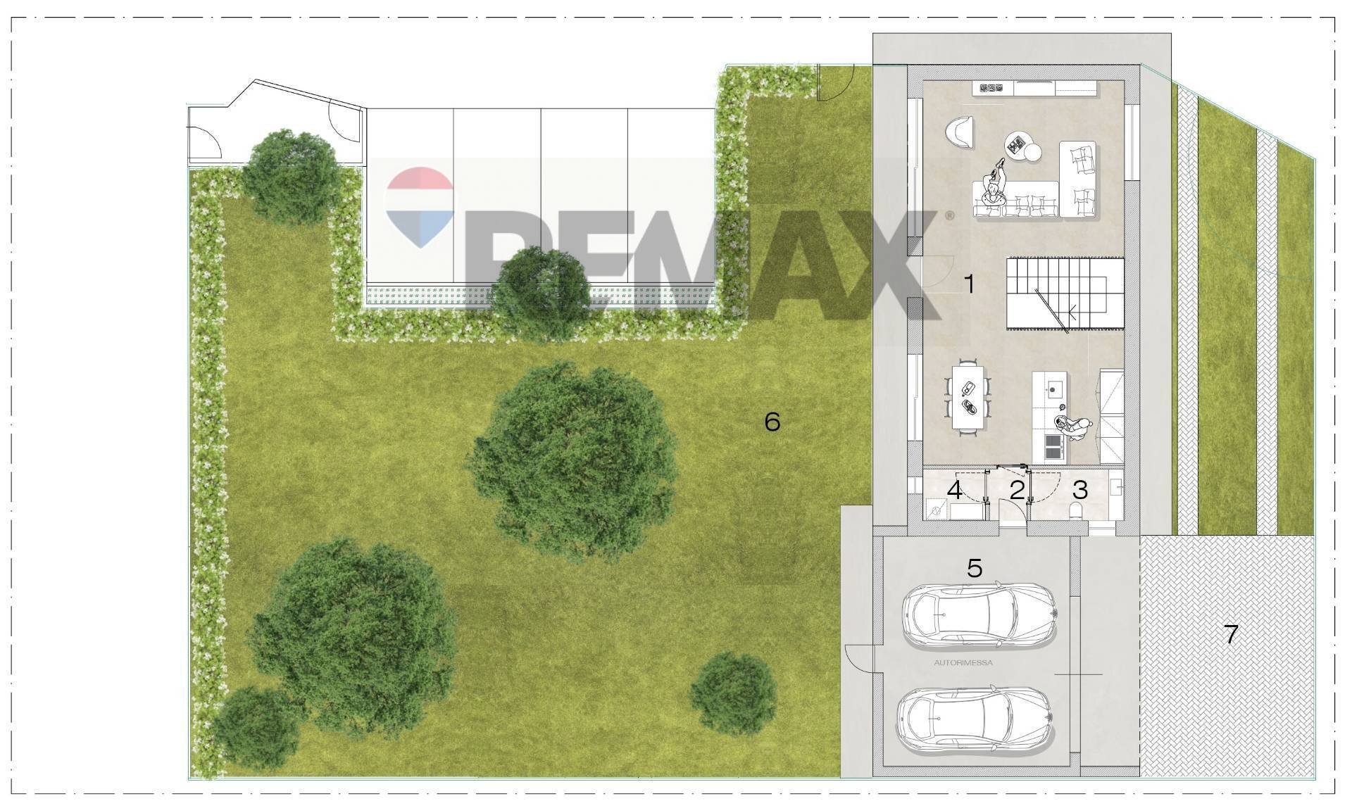 Pianta 2D - Villa Via Giuseppe Parini
 
51, Cesano Maderno - planimetria 1