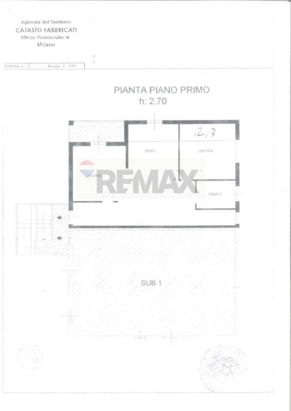 Pianta 2D - Casa indipendente Via Sprelunga
 
5, Seveso - planimetria 1