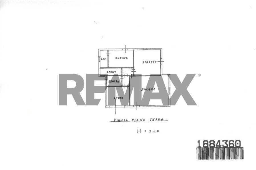 Pianta 2D - Casa semi indipendente Via Paternò
 
333, Ragalna - planimetria 1