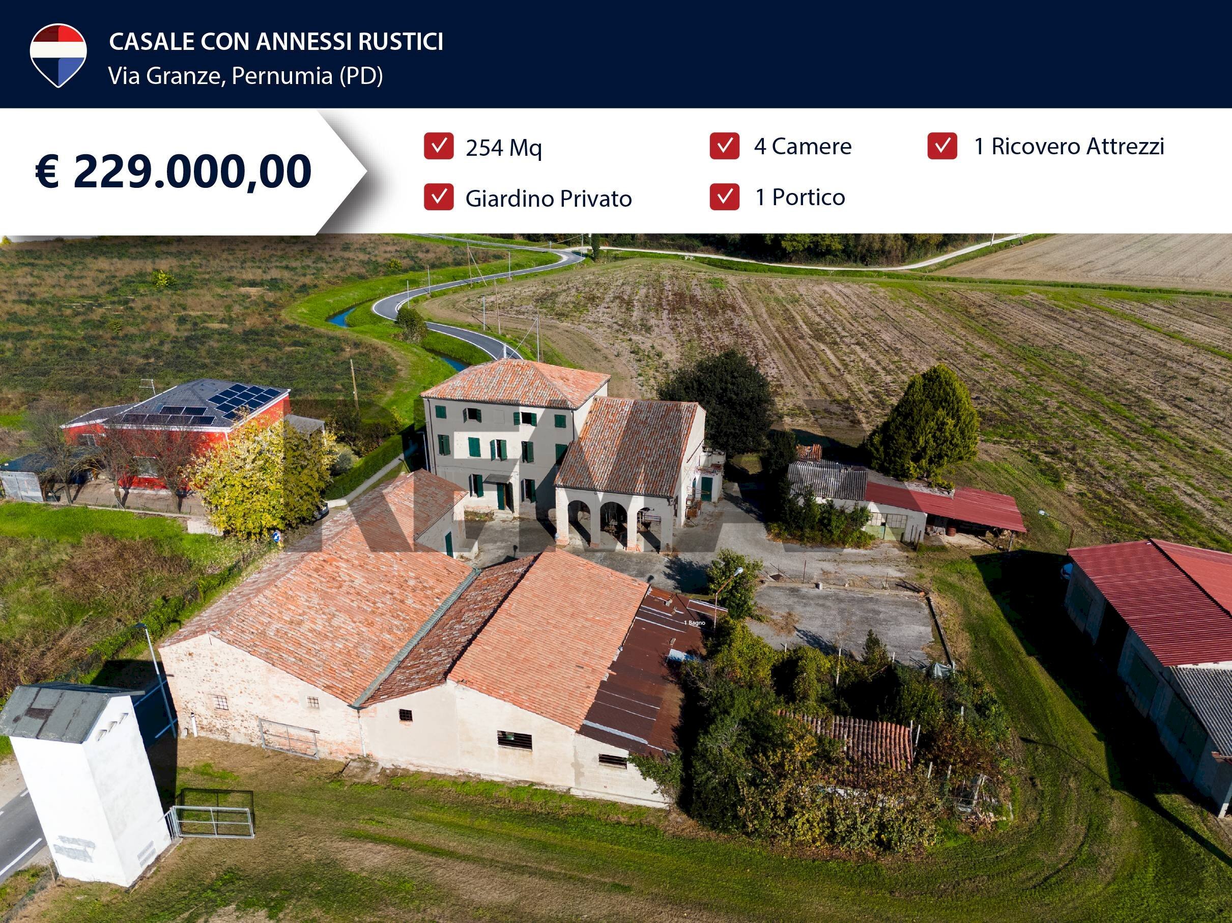 Casa all\'aperto - Rustico Via Granze
 
30, Pernumia - foto 1