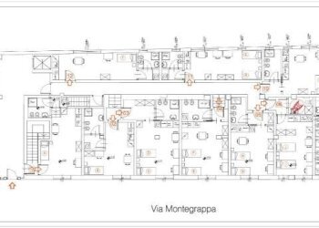 Planimetria - One-room apartment strada Rigolfo, 30, Moncalieri - photo 12