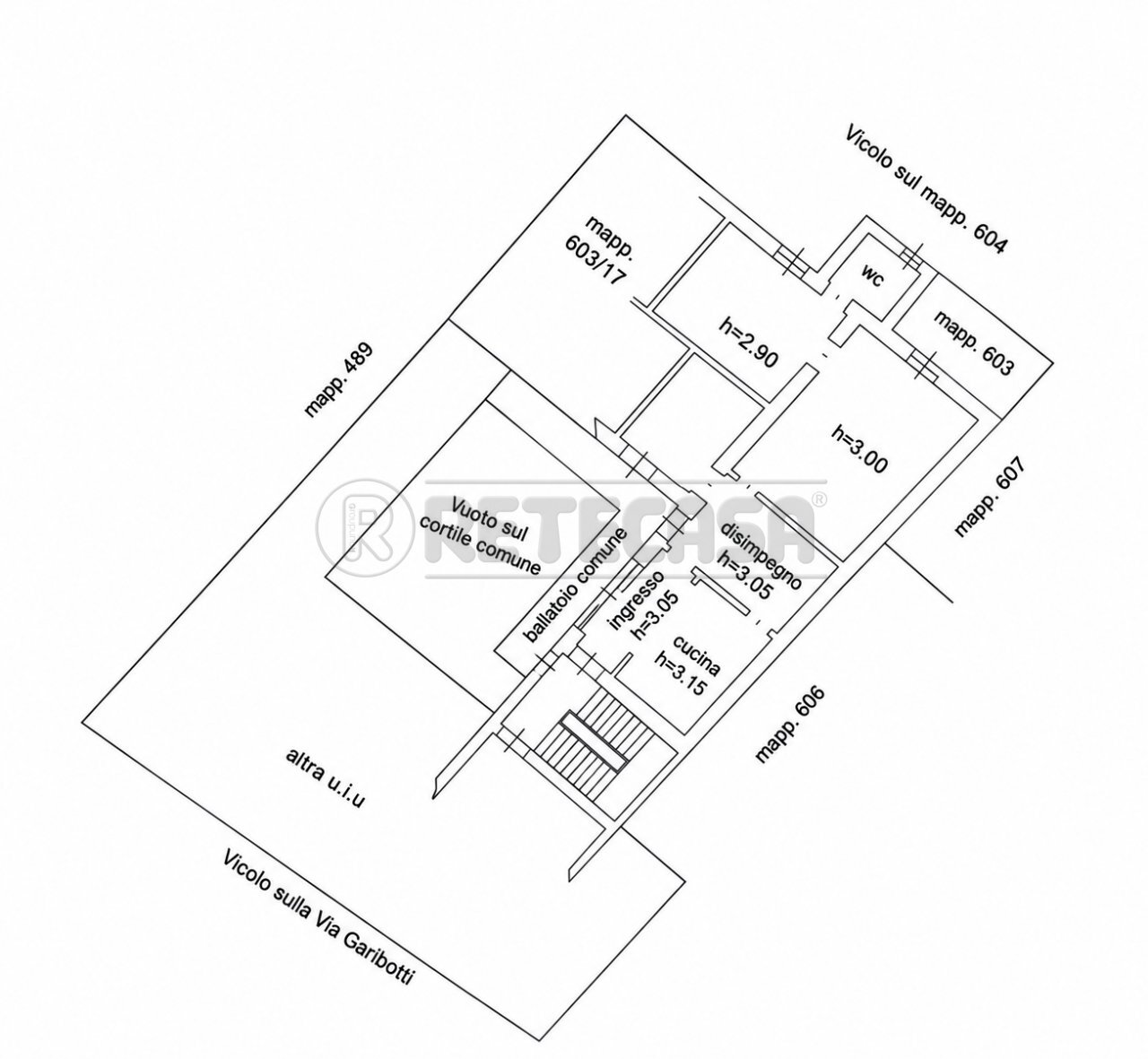 plan1 - Appartamento Via Giuseppe Garibotti, Cremona - foto 2