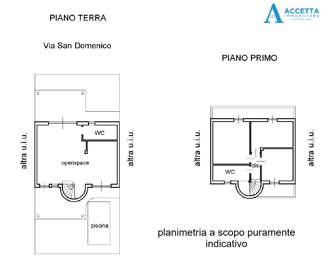 planimetria - Villa Via San Domenico 25, Taranto - planimetria 1