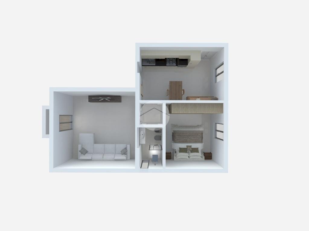 Trilocale Via Carlo Imbonati, Milano (zona Maciachini) - planimetria 1