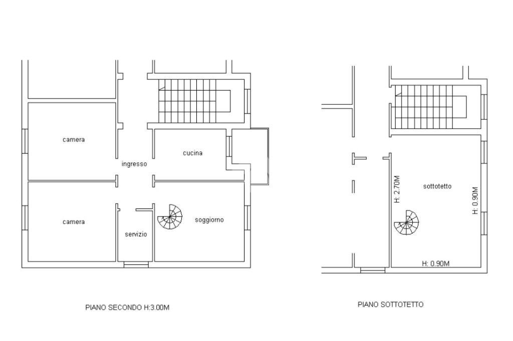 Trilocale Via Vincenzo Bellini, Parma (zona Cittadella) - planimetria 1