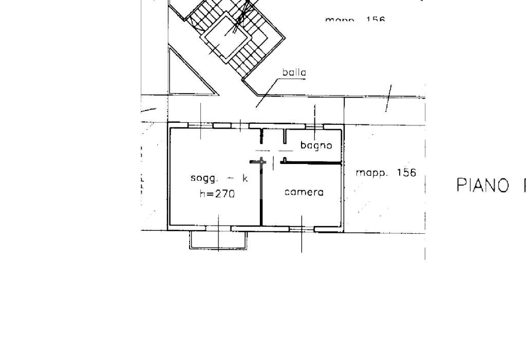 Two-room apartment Via villoresi, Vittuone - floor plans 1