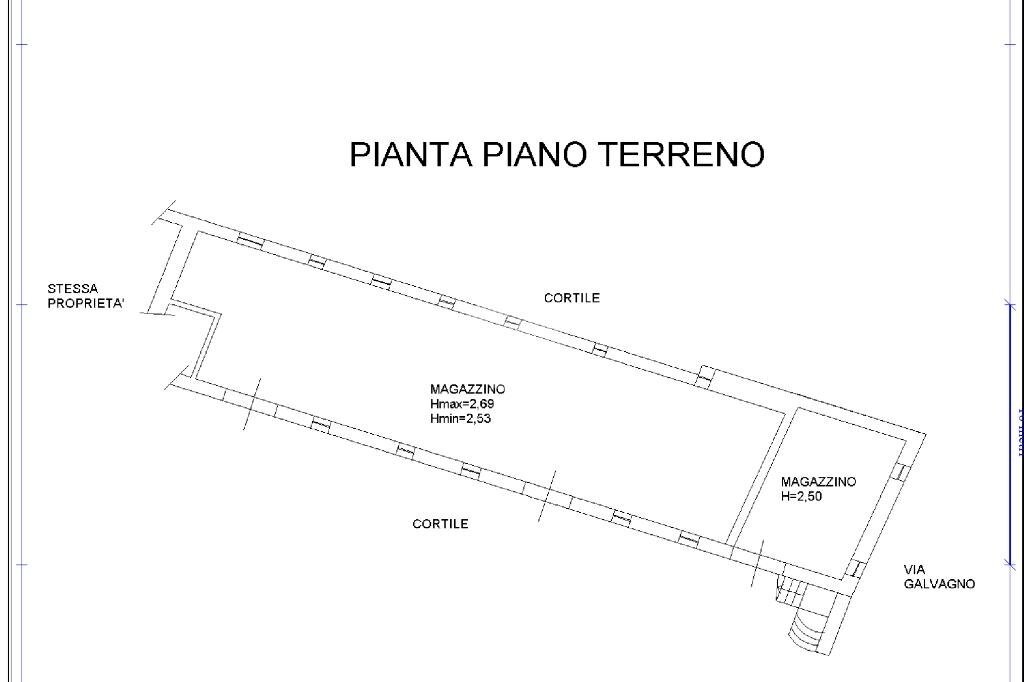 Rustico Via Galvagno, Marene - planimetria 1