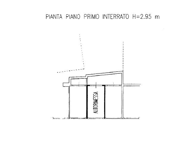 Box via Porrettana, Bologna (zona Costa Saragozza) - planimetria 1