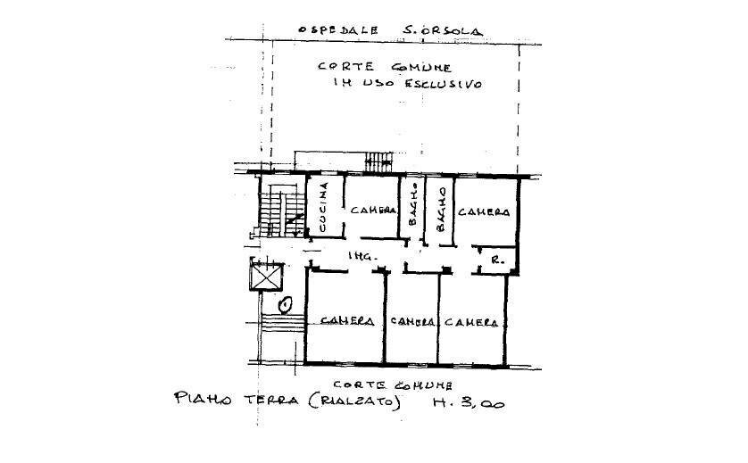 PLANIMETRIA OK - Appartamento Via Giuseppe Mazzini, Bologna (zona Massarenti) - planimetria 1