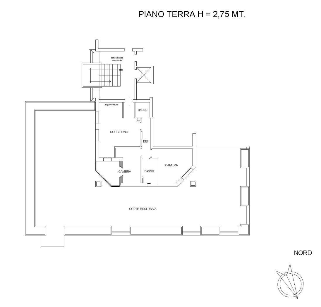 PLAN OK - Trilocale Via Madre Teresa di Calcutta, San Lazzaro di Savena - planimetria 1