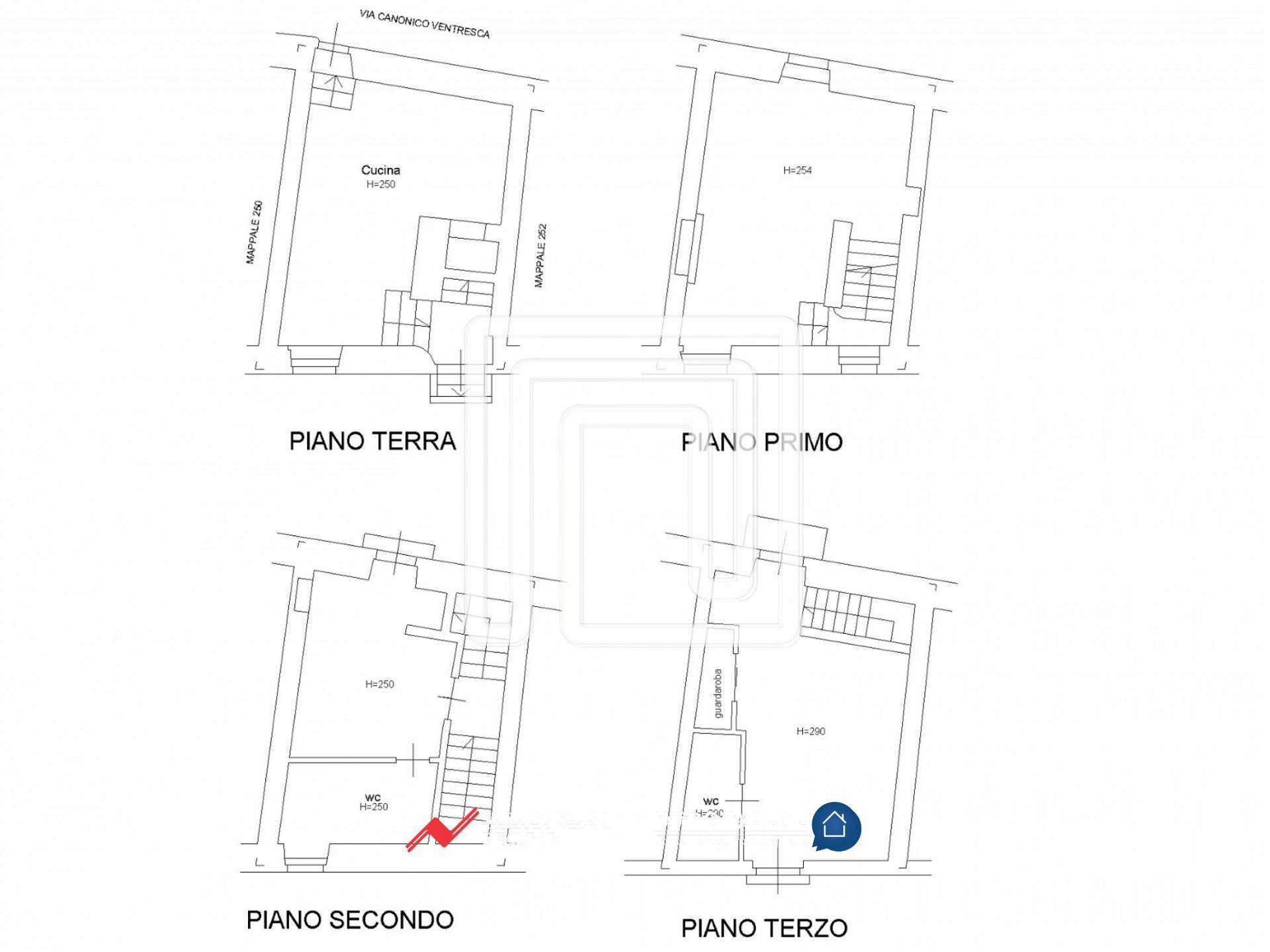 Foto 64 - Independent house Via Canonico VENTRESCA, Introdacqua - floor plans 1