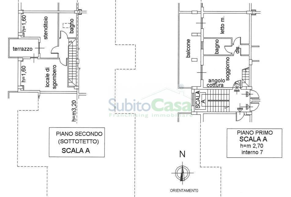 Foto 42 - Quadrilocale Viale San Vincenzo
 
51, Pianella - planimetria 1