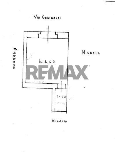 Pianta 2D - Quadrilocale Via Garibaldi
 
235-237, Catania - planimetria 1