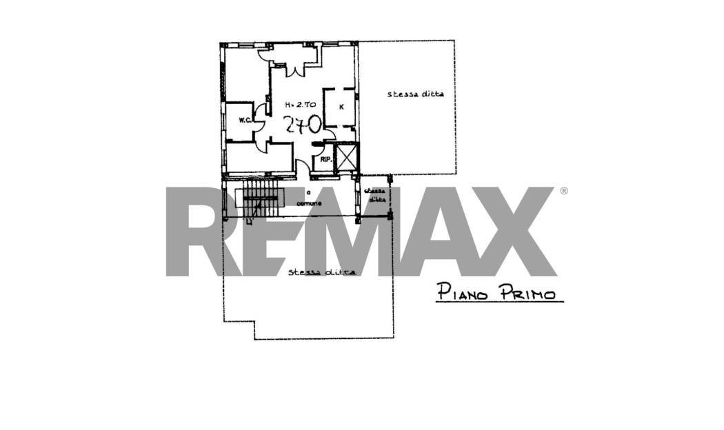 Pianta 2D - Four-room apartment VIA SALVATORELLI
 
16 G, Prato - floor plans 1