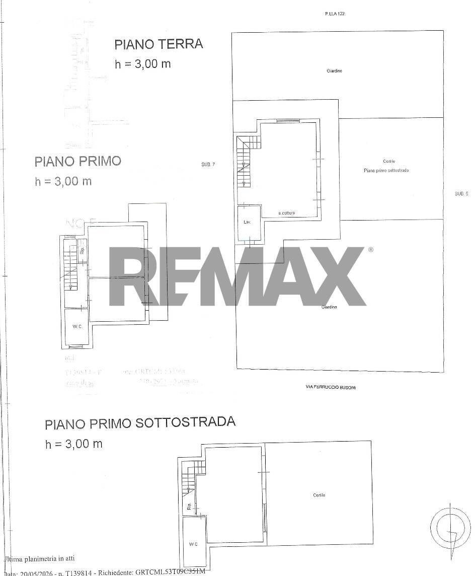 Pianta 2D - Villa Ferruccio Busoni
 
5, Mascalucia - planimetria 1