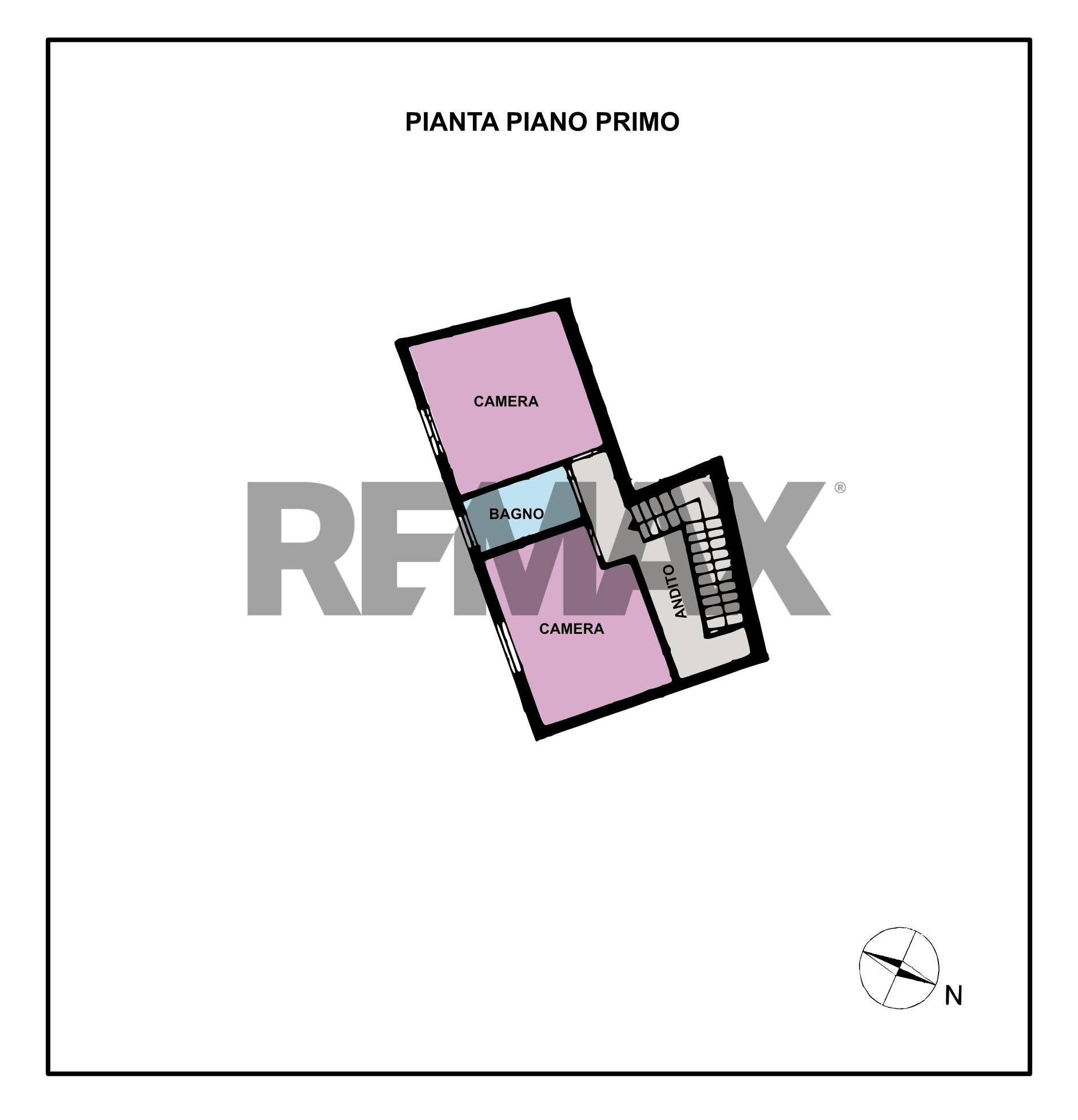 Pianta 2D - Appartamento via Roma
 
90, Serramanna - planimetria 1