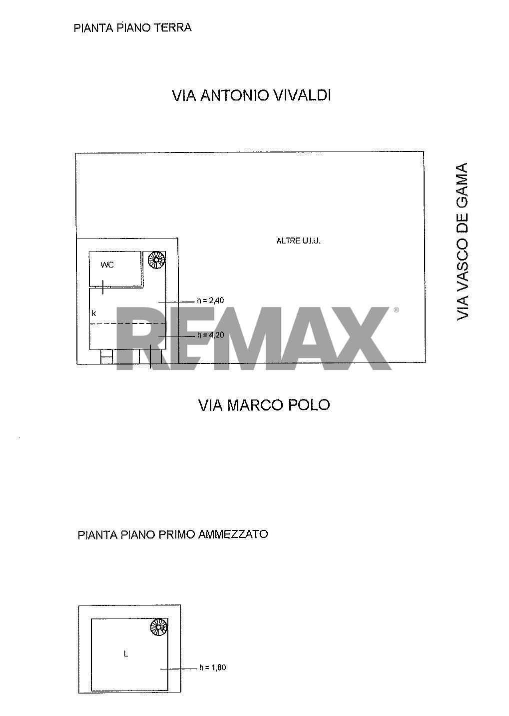 Pianta 2D - Monolocale Via Marco Polo
 
15, Vieste - planimetria 1