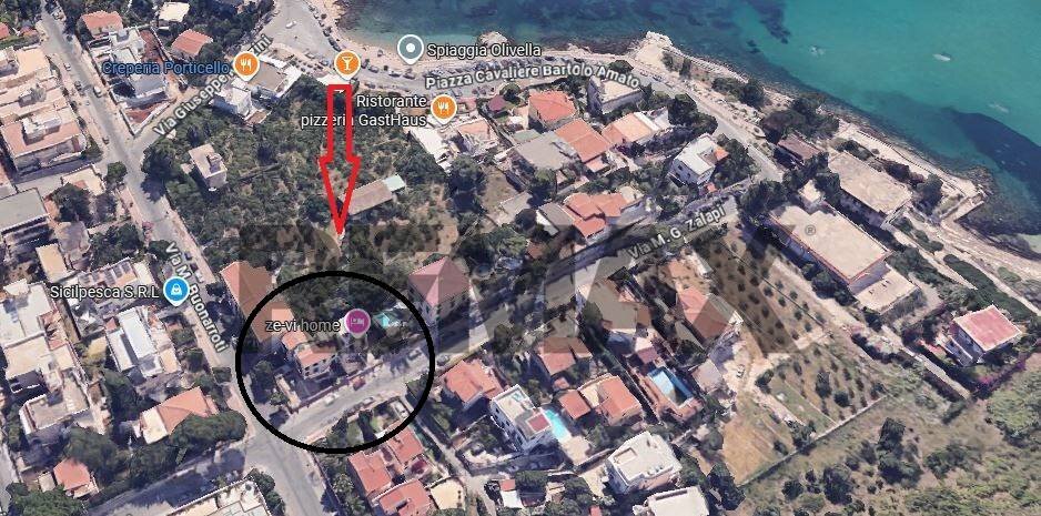 Posizione della mappa - Appartamento Via Maggiacomo Zalapì
 
25/A, Santa Flavia - foto 3