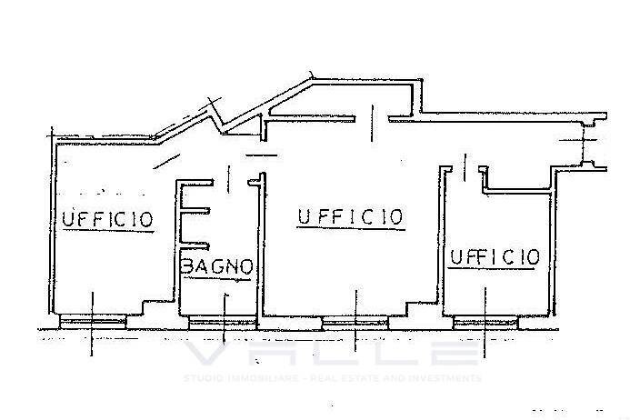 Planimetria - Trilocale via palma il vecchio, Bergamo - planimetria 1